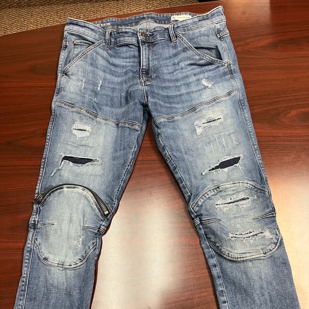 Mens G Raw skinny jeans